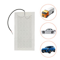 Coussin chauffant universel pour siège de voiture 12V en fibre de carbone 52x28cm, double commande, mini interrupteur à mémoire à trois niveaux, accessoires intérieurs de voiture