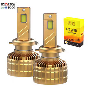 Sıcak M6 <span class=keywords><strong>led</strong></span> kafa ışık lensi projektör <span class=keywords><strong>mini</strong></span> Y6 H4 yüksek düşük işın evrensel araba far için 12v 260w 26000lm h4 6000k - Product Image 2