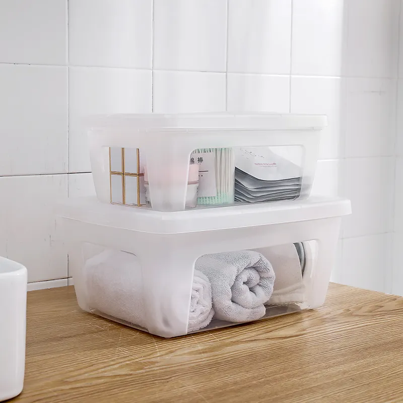 Kunststoff Medizin Hausschuhe Lagerung stapelbare kleine Boxen Kunststoff mit Deckel