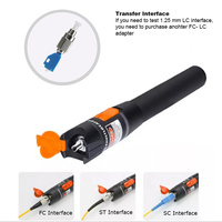 Usine d'origine de haute qualité 5mW 10mW 20mW 30mW 50mW outils à fibre rouge testeur de stylo de lumière laser détecteur localisateur de défaut de fibre