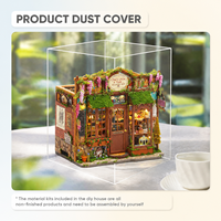Maison miniature DIY, magasin de curiosités de conte de fées, version basique, en métal et carton, avec éclairage LED, boîte de présentation, puzzle 3D, décoration d'intérieur, cadeau