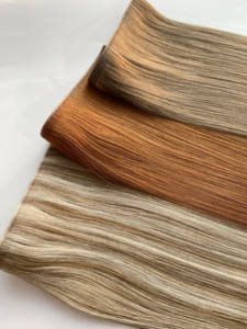 Extensions de cheveux à bandes adhésives 2026 pour Virgin Genius, cheveux chinois, trame unique, lisses et soyeuses, avec extrémités doublement tirées - Product Image 1