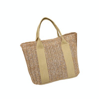 Sac A Main Elegant Tisse La Tresse Sacs Au Crochet Pour Femme Hobo Grand Sac Cabas De Plage En Paille