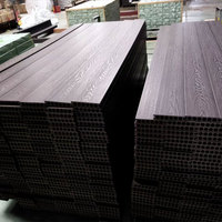 Plancher de terrasse en bois composite en bois de Wpc extrudé anti-Uv écologique sans bordure