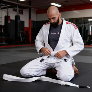 Kimono de Jiu-Jitsu Brésilien Artistique pour Hommes, Tissu Perlé 450 GSM, Graphiques par Sublimation, Couleurs Personnalisées Disponibles - Product Image 2