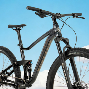 Bicicleta de Montaña con Suspensión Completa, Cuadro con Eje Pasante Boost, Frenos Hidráulicos de 12 Velocidades <span class=keywords><strong>TRACKER</strong></span>, Fabricada en Aleación de Aluminio AL6061 con Soldadura Suave - Product Image 1