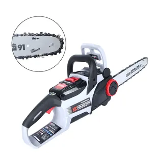 Vertak high power 40V battery powered chainsaw equipment cordless battery chain saws with brushless motor