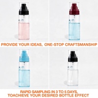 Vaporisateur de brume pour le visage de 30 ml 100 ml 120 ml, bouteille de liquide d'essence faciale, bouteille vide, ensemble