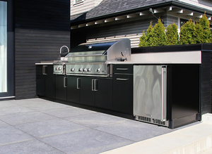 Armarios de cocina exteriores de metal movibles-<span class=keywords><strong>Fregadero</strong></span> de barbacoa <span class=keywords><strong>exterior</strong></span> de acero inoxidable - Product Image 4