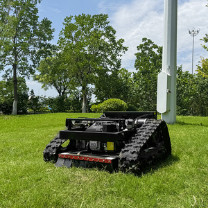 CE EPA Approved All Terrain RC Grass Cutter Garden Crawler Remote Control Robot <strong>Lawn</strong> <strong>Mower</strong> with Snow Blade For Sale - Product Image 2