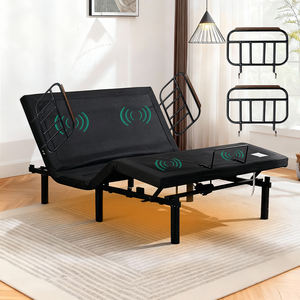 Cadre de <span class=keywords><strong>Lit</strong></span> Électrique Réglable Tecforcare avec Massage pour Personnes Âgées, Patients Handicapés, Maison de Retraite, Hôpital Médical et Soins à Domicile - Product Image 1