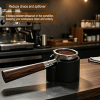 Support en silicone pour porte-filtre à expresso, base antidérapante et stable pour tamper à café, accessoires de barista