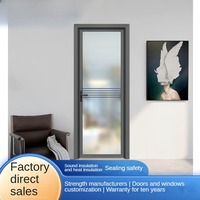 Ventana Corredera Plegable de Aluminio con Doble Acristalamiento y Rejilla Interior para Balcón