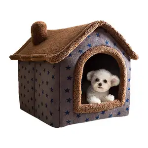 Lit en feutre Multi Style pour chat, tente, abri, petit et grand lit pour chien, lit en feutre pour animaux de compagnie, maison pour chien