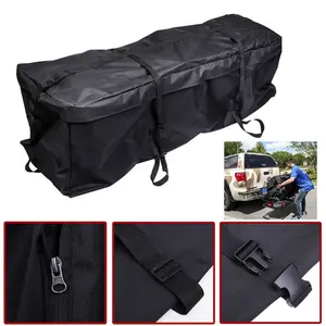 Sac de toit universel pour voiture, sac de toit, porte-bagages, rangement de bagages, voyage, étanche, pour SUV, fourgonnette, voiture, accessoires de style - Product Image 1
