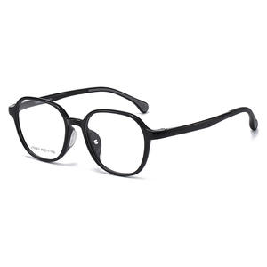 Gafas ópticas de montura completa ovalada Gtp J10023 para hombre, lentes anti UV, material Ac, estilo sencillo, origen Taizhou - Product Image 3