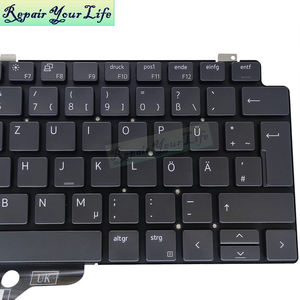 Teclado Alemán Retroiluminado para Portátil Dell Latitude 7420 5420 P110F 7430 P137G 04V466, Nuevo, Negro, Alta Calidad, <span class=keywords><strong>QWERTZ</strong></span> - Product Image 2