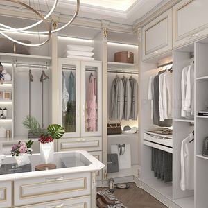 כוכב פושאן בית מודרני פתוח יוקרה diy ארון שינה מוצק ארון עץ ריהוט עיצוב תמונות - Product Image 5