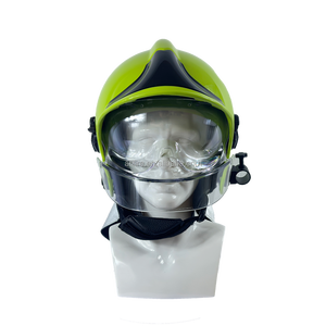Casco <span class=keywords><strong>de</strong></span> Bombero Verde Estilo Europeo <span class=keywords><strong>MSA</strong></span> F1 con Certificación CE EN 443 397, Equipo <span class=keywords><strong>de</strong></span> <span class=keywords><strong>Seguridad</strong></span> Completo para la Lucha contra Incendios y Servicio <span class=keywords><strong>de</strong></span> Bomberos - Product Image 2