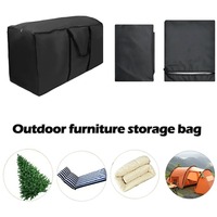 Housse de siège de Table de canapé de jardin professionnelle housse en plastique étanche de jardin sac de rangement de meubles Portable inclinable