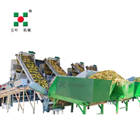 High Yield IQF volle maïs kolf vrieslijn, complete set maïs kolf verwerkingsmachines voor voedingsmiddelenfabriek