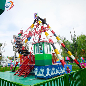 Attrazione da Luna Park Nave Pirata per Bambini, Giostra a Dondolo, Barca Vichinga in Vendita - Product Image 4