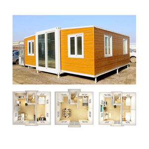 Cabina uccello 40ft piccola casa prefabbricato impermeabile in legno contenitore pieghevole capsula casa 2 camere da letto casa contenitore - Product Image 4