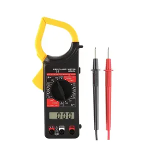 DT266 LCD 1999 Count Digital True RMS Professional Clamp Meter AC DC Current Voltage Tester Multimeter Pliers ammeter