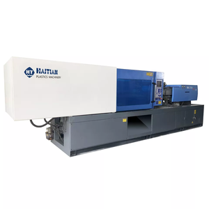 Presse à injecter plastique horizontale industrielle 99% neuve pour préformes PET, 250 tonnes, avec pompe hydraulique PLC et vis de roulement MA2500 - Product Image 1