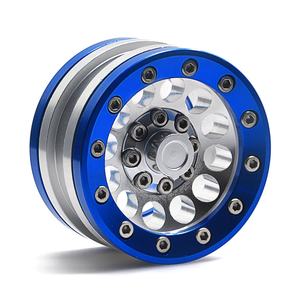 Nouveaux moyeux de <span class=keywords><strong>jante</strong></span> de roue en métal 1.9 Beadlock pour 1/10 SCX10 TAMIYA CC01 <span class=keywords><strong>AX</strong></span>-10 D90 D110 RC pièces de mise à niveau sur chenilles accessoires - Product Image 2