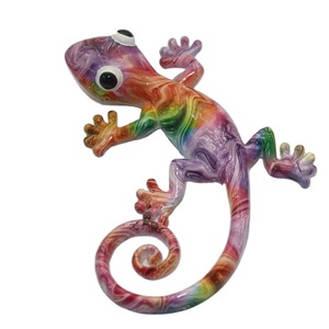 Decoración Promocional de Resina de Poliéster, Placa o Placa Decorativa de Pared con Diseño de <span class=keywords><strong>Lagarto</strong></span>, Económica, para Pedidos al por Mayor - Product Image 1