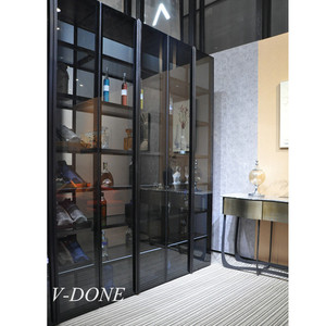 Muebles de sala de estar Gabinete de vino Bar Vitrina Refrigerador Soporte de exhibición Elegante Soporte de exhibición de vino para uso doméstico - Product Image 2