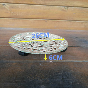 Soportes Metálicos con Ruedas para Macetas, de Alta Calidad y Gran Capacidad de Carga, Artículos de Jardinería - Product Image 6