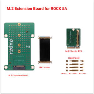 Radxa M.2 <b>Extension</b> <b>Board</b> for ROCK 4A/4B/4A+/4B+/4SE/3A/5A/3C - Product Image 3