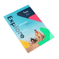 Dépliant plié de dépliant de promotion de catalogue de couleur de prix KEYEE-W bon marché/impression d'affiche a1