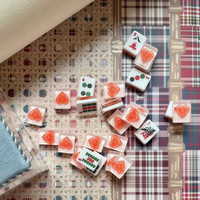 Vente en gros de 160 tuiles de mahjong américaines à motifs gravés, tuiles de mahjong en acrylique haut de gamme, design coloré personnalisé