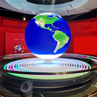 Pantalla LED Esférica de Video Personalizada de Fábrica con Forma de Globo Impermeable y Flexible, Diámetro de 1m, 2m, 3m, 4m