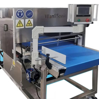 Machine à découper les gâteaux à la crème ultrasonique personnalisée Wanlisonic, haute productivité pour la pizza et la transformation alimentaire