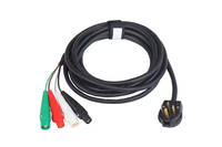 Câble d'alimentation pour éclairage de scène NEMA 14-50P vers câble de raccordement 4 voies Camlock 50A, rallonge Cam Lock pour éclairage de concert et d'événements