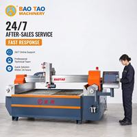 Machine de découpe de pierre INTELLIGENT AB à 5 axes haute précision 35 kW avec pompe à moteur pour granit/marbre/carrelage, longueur de coupe max. 2800 mm