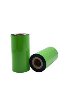 Usine de haute qualité 110*300 vert résine couleur code à barres imprimante ruban cire résine encre personnalisable ruban de transfert thermique - Product Image 5