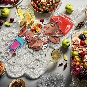 Bijoux Hip Hop en Moissanite, Pendentif Personnalisé Sertie de Pierres, Argent 925, Moissanite VVS, Plaqué Or Rose - Product Image 2