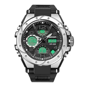 2021 G style Brand Men Digital Quartz Dual Display Watch Waterproof Watch for Men Sports Watch