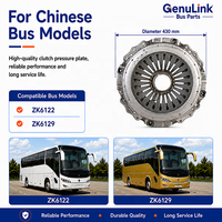 1601-01120 Conjunto de Tapa y Plato de Presión del Embrague para Autobús Yutong ZK6127HQ