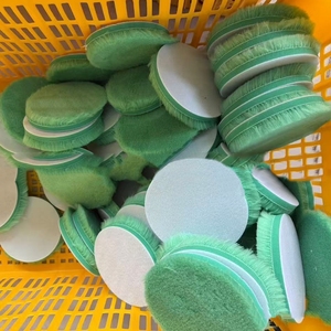 Disque de polissage en laine auto-adhésif, adapté au ponçage intensif des carrosseries de véhicules et aux tampons de polissage RO/DA - Product Image 6