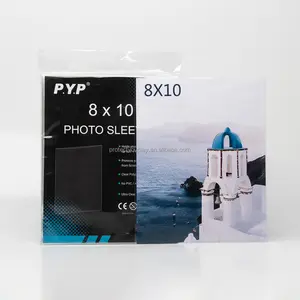 5x7 manicotti per foto sacchetti di plastica in polipropilene con maniche morbide in plastica trasparente per foto stampate