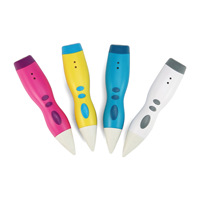 Bolígrafo de Impresión 3D para Niños, Bolígrafo 3D de Baja Temperatura, Recargable, Inalámbrico, con Filamento PCL, Juguete Educativo STEM, Regalo de Cumpleaños