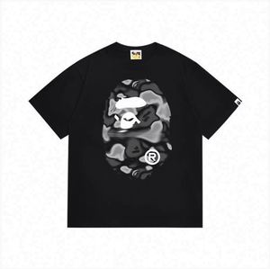 Camiseta de Diseñador de Moda de Alta Calidad al por Mayor, Estilo Nuevo, Camiseta Bapees Estampada Holgada y Moderna para Hombre, Camiseta Deportiva Informal - Product Image 6
