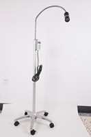 Lampe d'examen médicale chirurgicale LED 12W de haute qualité, type col de cygne ENT, mobile, certifiée TUV, luminosité réglable, spot