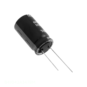 Condensador de Aluminio de Canal del Fabricante 4700 uF, Tipo Through Hole B41042A3478M, 4700UF 20% 10V RADIAL - Product Image 1